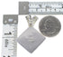 Turquoise Silver Pendant AX95553